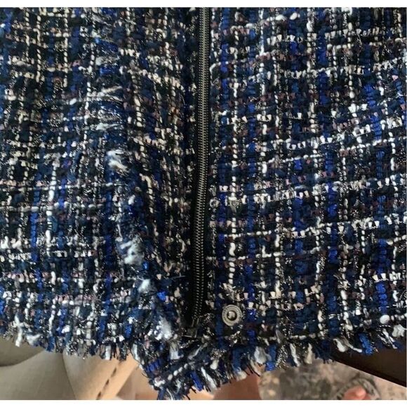NWT Black & Blue Tweed Blazer - Picture 6 of 7